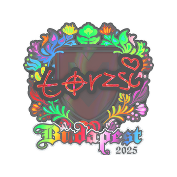Sticker | torzsi (Holo) | Budapest 2025