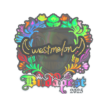 Sticker | westmelon (Holo) | Budapest 2025