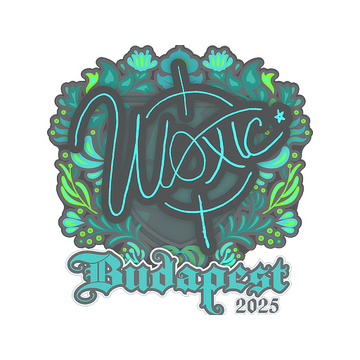 Sticker | woxic | Budapest 2025