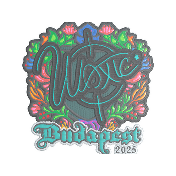 Sticker | woxic (Embroidered) | Budapest 2025