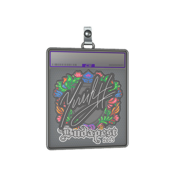 Sticker Slab | yuurih (Embroidered) | Budapest 2025