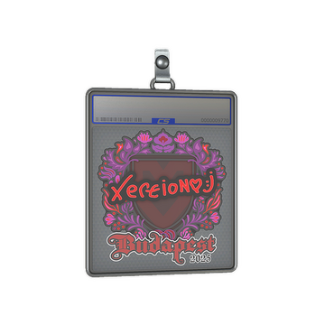 Sticker Slab | xertioN | Budapest 2025