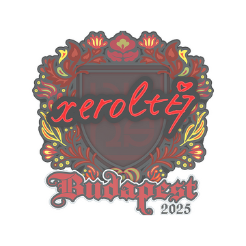 Sticker | xerolte | Budapest 2025