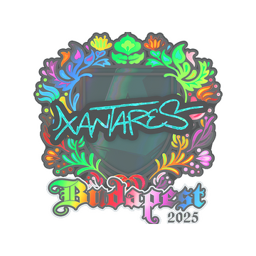 Sticker | XANTARES (Holo) | Budapest 2025