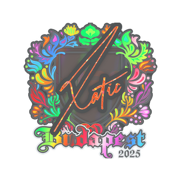 Sticker | XotiC (Holo) | Budapest 2025