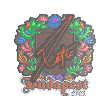 Sticker | XotiC (Embroidered) | Budapest 2025