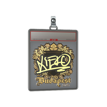 Sticker Slab | xiELO (Gold) | Budapest 2025