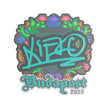 Sticker | xiELO (Embroidered) | Budapest 2025