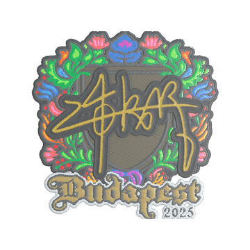 Sticker | z4KR (Embroidered) | Budapest 2025