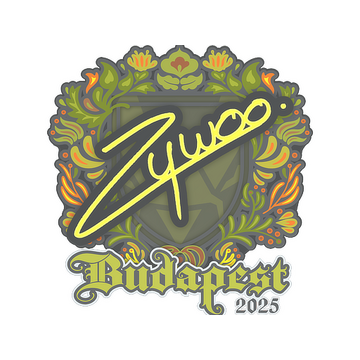 Sticker | ZywOo | Budapest 2025