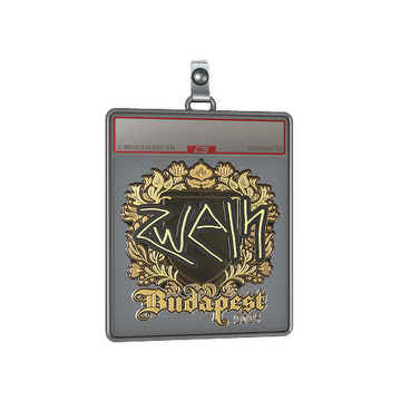 Sticker Slab | zweih (Gold) | Budapest 2025