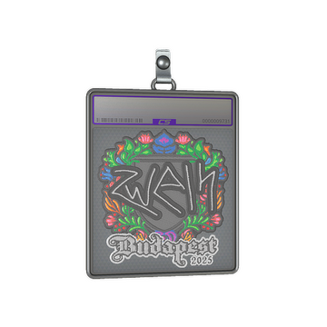 Sticker Slab | zweih (Embroidered) | Budapest 2025