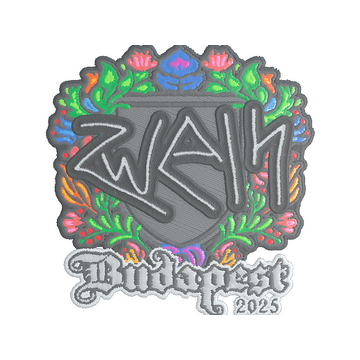Sticker | zweih (Embroidered) | Budapest 2025