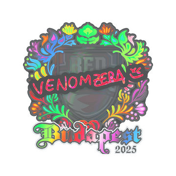 Sticker | venomzera (Holo) | Budapest 2025