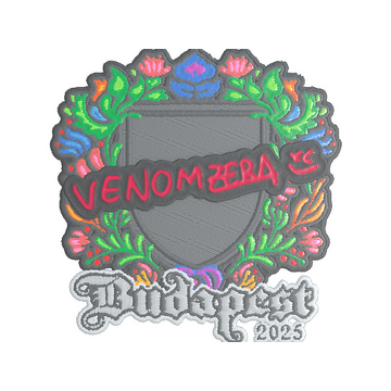 Sticker | venomzera (Embroidered) | Budapest 2025