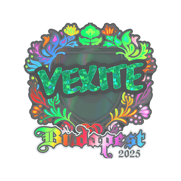 Sticker | vexite (Holo) | Budapest 2025