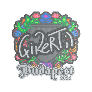 Sticker | qikert (Embroidered) | Budapest 2025