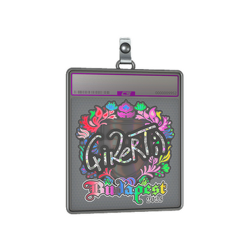 Sticker Slab | qikert (Holo) | Budapest 2025