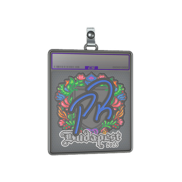 Sticker Slab | PR (Embroidered) | Budapest 2025