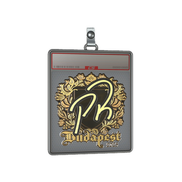 Sticker Slab | PR (Gold) | Budapest 2025