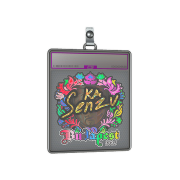 Sticker Slab | Senzu (Holo) | Budapest 2025