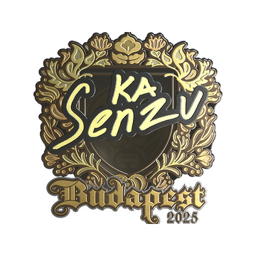 Sticker | Senzu (Gold) | Budapest 2025