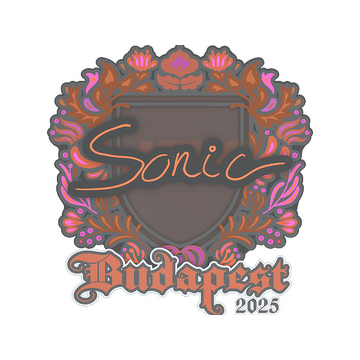 Sticker | Sonic | Budapest 2025