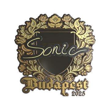 Sticker | Sonic (Gold) | Budapest 2025