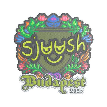 Sticker | sjuush (Embroidered) | Budapest 2025