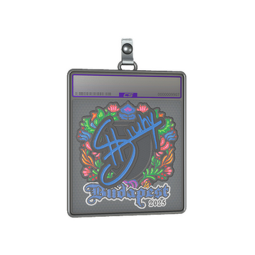 Sticker Slab | siuhy (Embroidered) | Budapest 2025