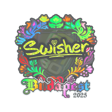 Sticker | Swisher (Holo) | Budapest 2025