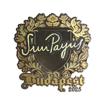 Sticker | SunPayus (Gold) | Budapest 2025