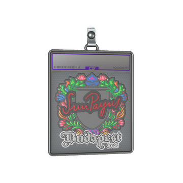 Sticker Slab | SunPayus (Embroidered) | Budapest 2025