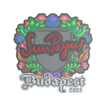 Sticker | SunPayus (Embroidered) | Budapest 2025