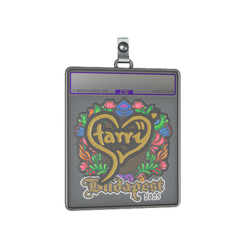 Sticker Slab | Starry (Embroidered) | Budapest 2025