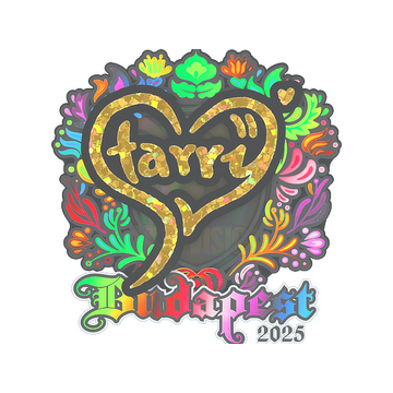 Sticker | Starry (Holo) | Budapest 2025