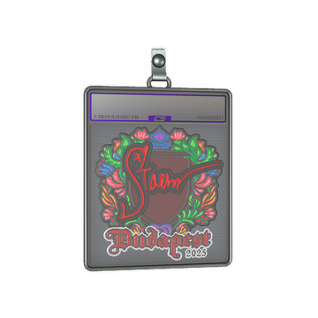 Sticker Slab | Staehr (Embroidered) | Budapest 2025