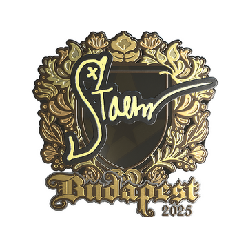 Sticker | Staehr (Gold) | Budapest 2025