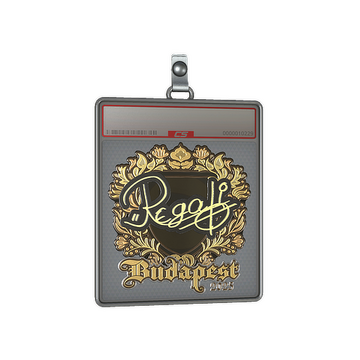 Sticker Slab | regali (Gold) | Budapest 2025