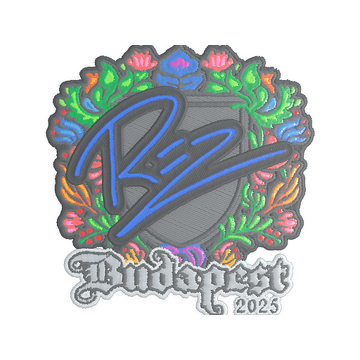 Sticker | REZ (Embroidered) | Budapest 2025