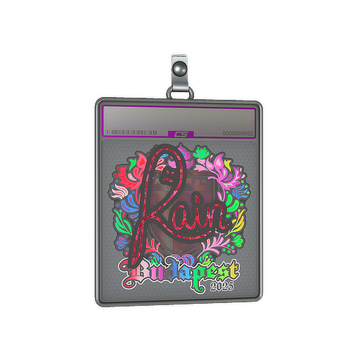 Sticker Slab | rain (Holo) | Budapest 2025