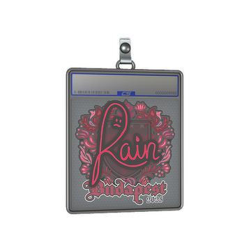 Sticker Slab | rain | Budapest 2025