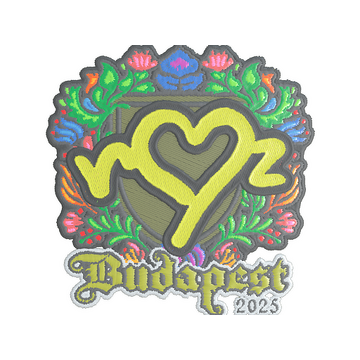 Sticker | ropz (Embroidered) | Budapest 2025