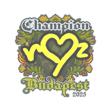 Sticker | ropz (Champion) | Budapest 2025