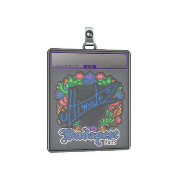 Sticker Slab | ultimate (Embroidered) | Budapest 2025