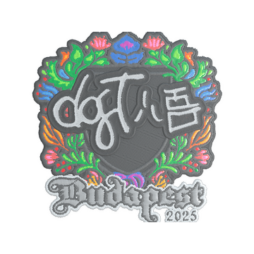 Sticker | dgt (Embroidered) | Budapest 2025