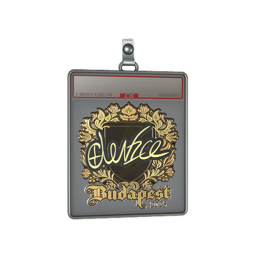 Sticker Slab | device (Gold) | Budapest 2025