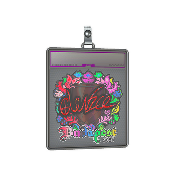 Sticker Slab | device (Holo) | Budapest 2025