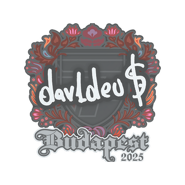 Sticker | dav1deuS | Budapest 2025