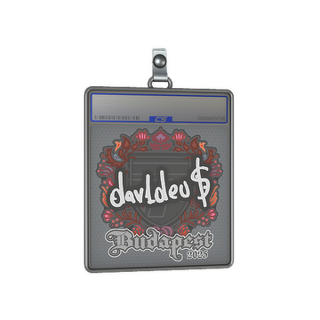 Sticker Slab | dav1deuS | Budapest 2025